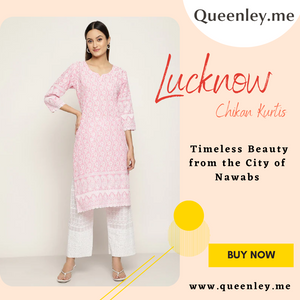 Lucknow Chikan Kurtis: Timeless Beauty from the City of Nawabs