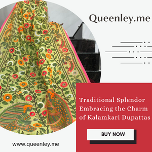 Traditional Splendor: Embracing the Charm of Kalamkari Dupattas