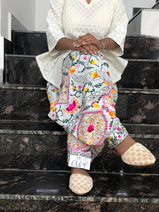 Phulkari handwork Embroidery Cotton Salwar